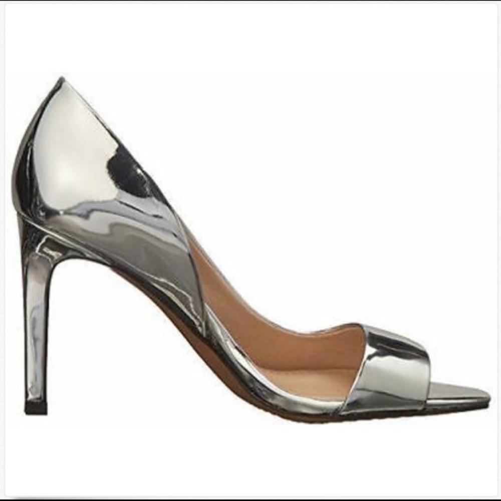French Connection Lieve Open Toe Half D-orsay Heel